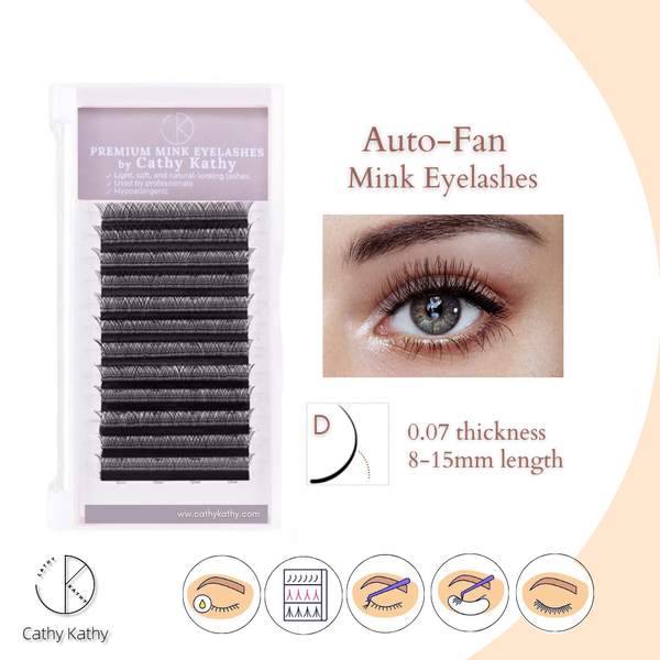 Premium Mink Eyelash - Auto Fan Lashes