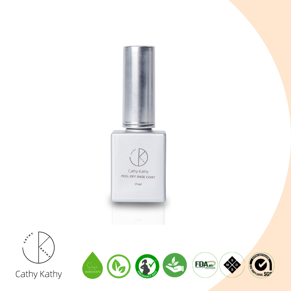 Easy to Apply Peel Off Base Coat Air Dry or UV Lamp Base Coat