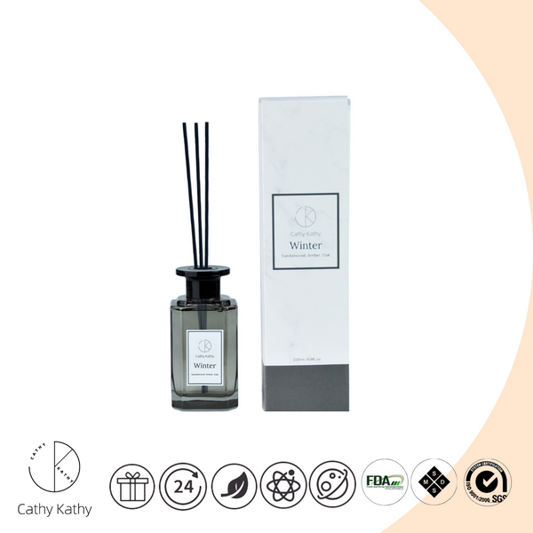 Aromatherapy Reed Diffuser with Reed Sticks in Winter Scent
